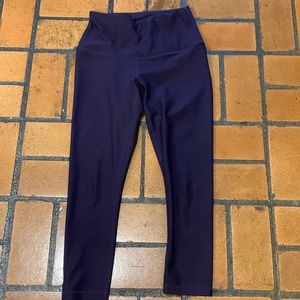 Tesla purple cropped yoga pants. 
Size XS